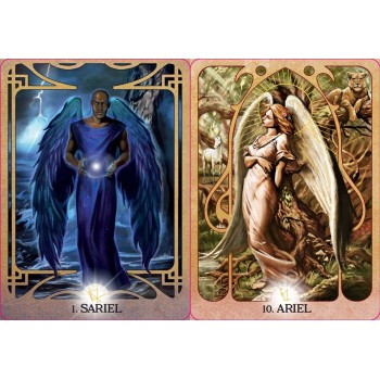 Archangel Fire Oracle kortos Findhorn Press